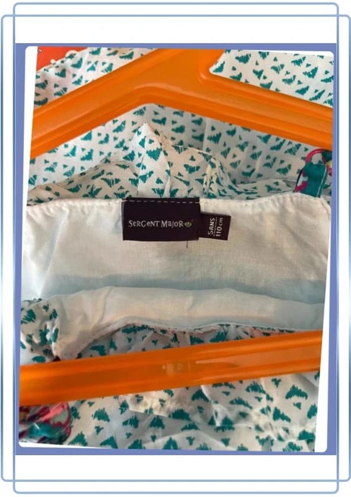 Belle robe à fines bretelles 5 ans sergent Major - photo numéro 3