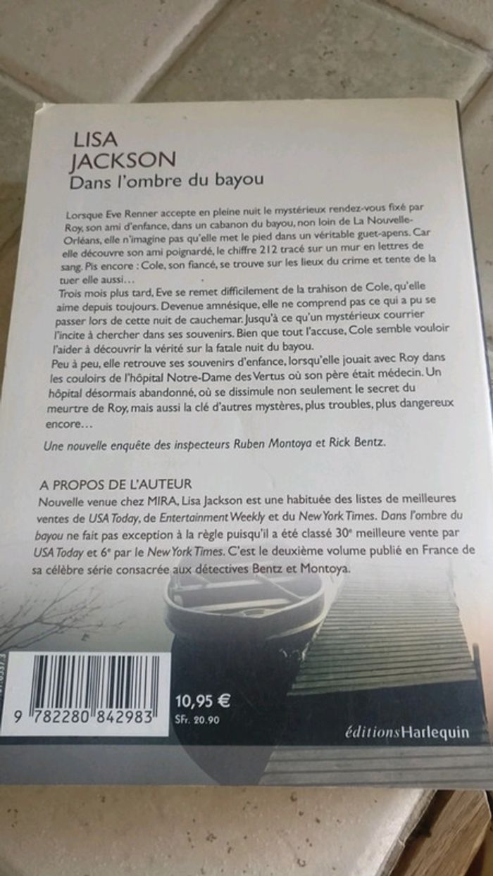 Dans l'ombre du Bayou Lisa Jackson - photo numéro 2