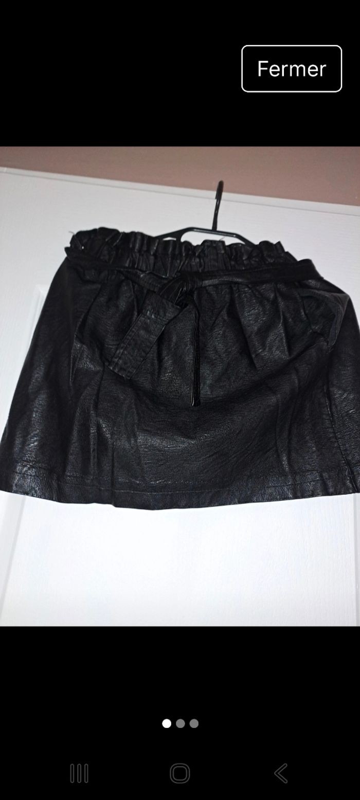 Jupe imitation cuir - photo numéro 3