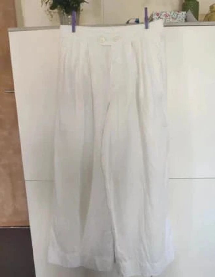 GAP Pantalon lin coton M/L - photo numéro 5