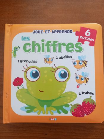 Livre joue et apprend les chiffres