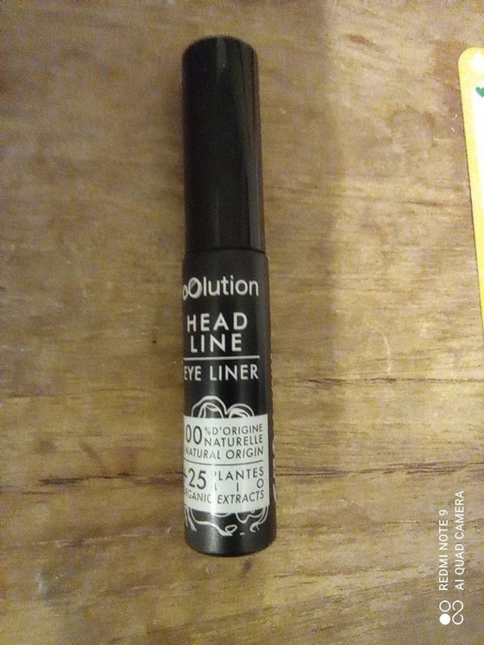 Eye-liner noir bio vegan, 0Olutions, NEUF - photo numéro 2