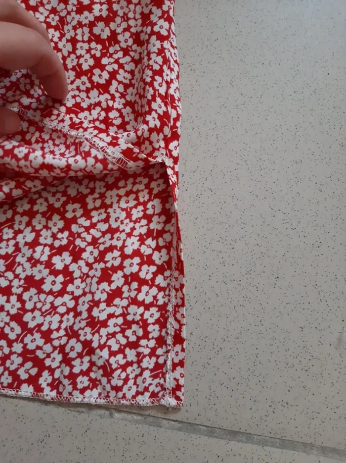 Robe rouge été taille xs - photo numéro 4