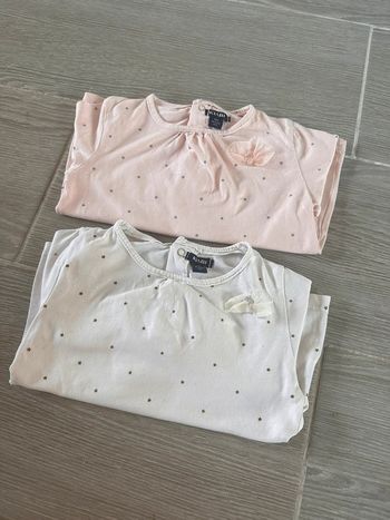 Lot de deux t-shirt manches longues