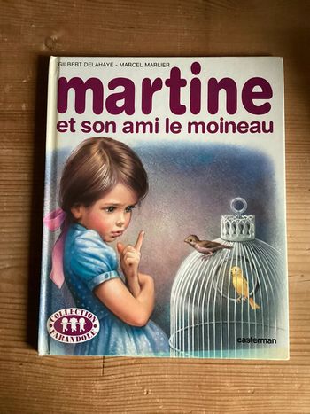 Livre « martine et son ami le moineau »