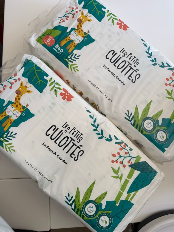 Couches les petits culottés taille 5