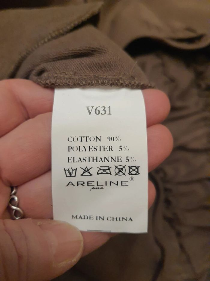 Pardessus Areline marron taille 4 (fr 42) neuf - photo numéro 20