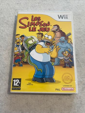 Les Simpson Le Jeu - Jeu Nintendo Wii Complet FR