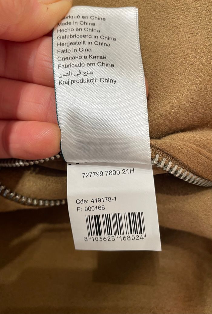 Veste Simili Daim Marron à l’aspect Velouté Homme Taille L/40 Jules - photo numéro 7