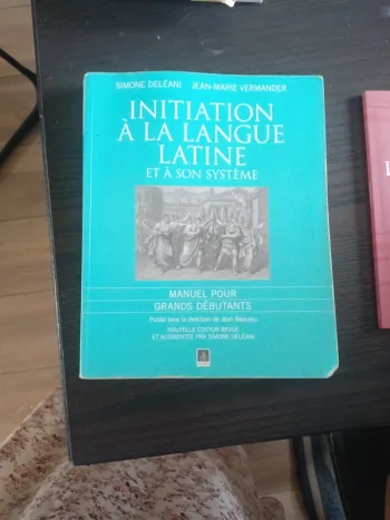 Initiation à la langue latine