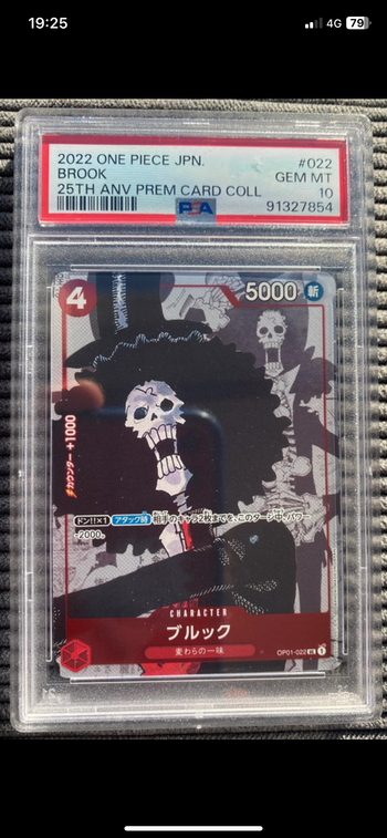 Carte One Piece PSA 10