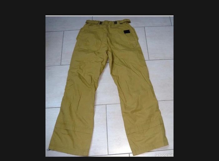 🤩Neuf sublime Pantalon large Catimini P414 100% Coton 12 Ans vert/ kaki jamais porté - photo numéro 3