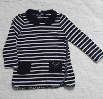 Terre de marins robe marinière 2 ans