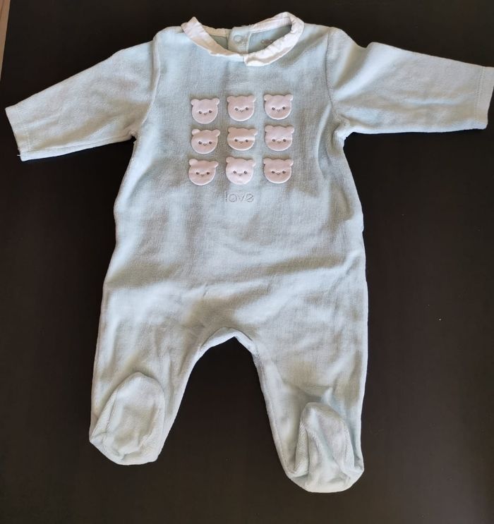 Pyjamas têtes d'oursons