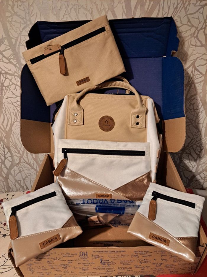 Sac taille S Arcachon et 4 pochettes