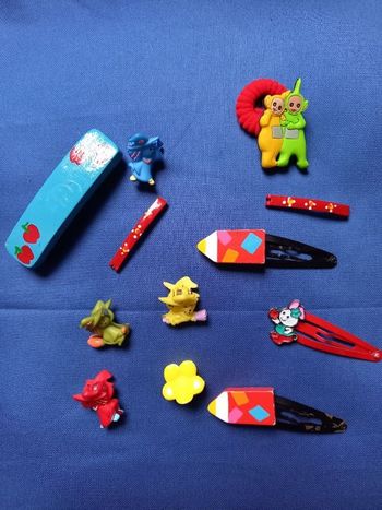 Lot pinces et barrettes enfants