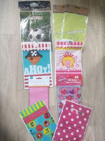 63 sacs cadeaux pour anniversaire