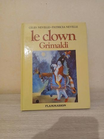 Livre le clown  grinaldi
