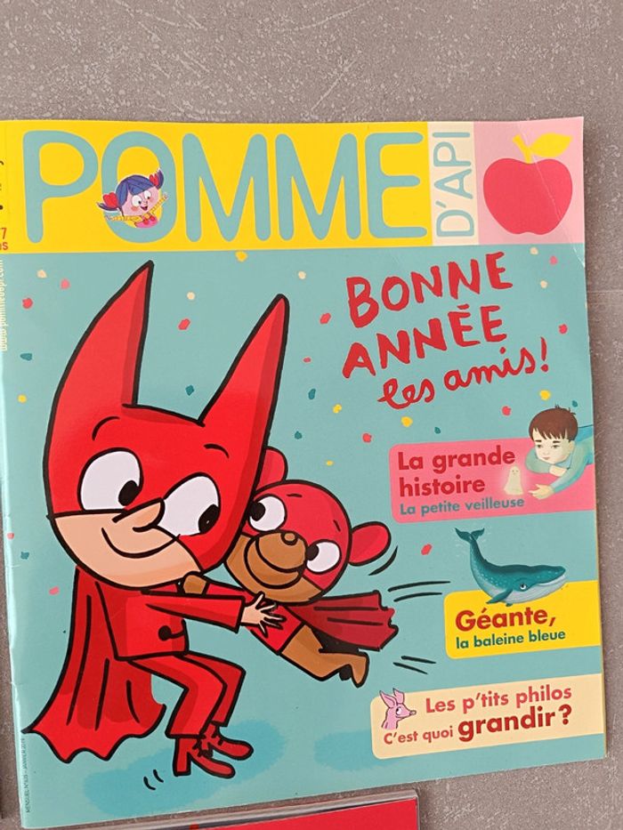 Lot de 2 magazines Pomme d'api et 4 j'aime lire - photo numéro 3