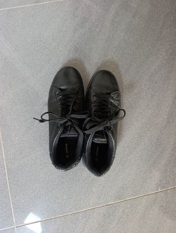 Baskets noires femme 