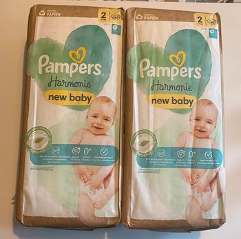 Lot de 2 paquets Pampers