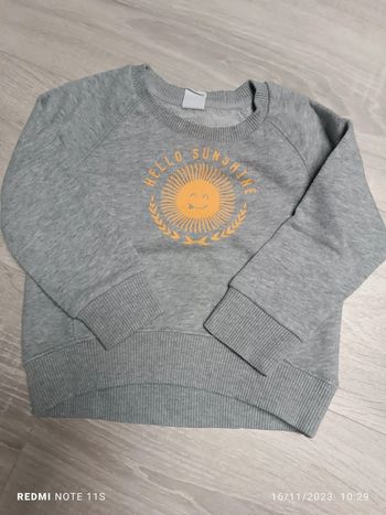 Sweat manches longues