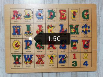 Puzzle en bois.