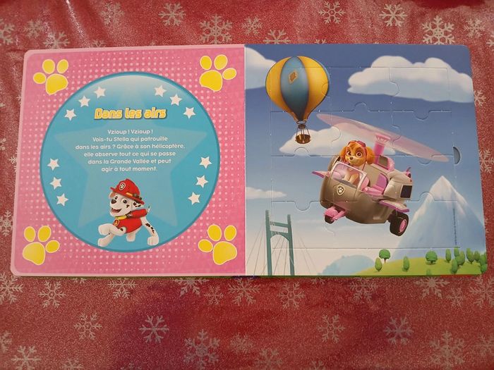 Mon joli livre puzzle Pat'patrouille - photo numéro 5