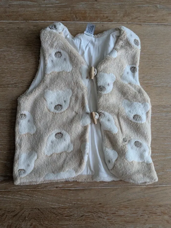 Gilet doux 4 ans