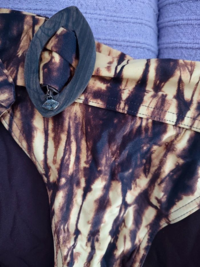 Maillot de bain deux pièces tie and dye Etam - photo numéro 3