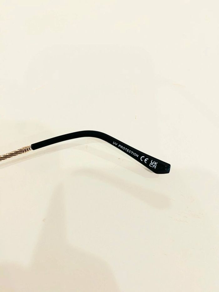 Lunette de repos percée mixte dorée UV protection taille moyenne - photo numéro 5