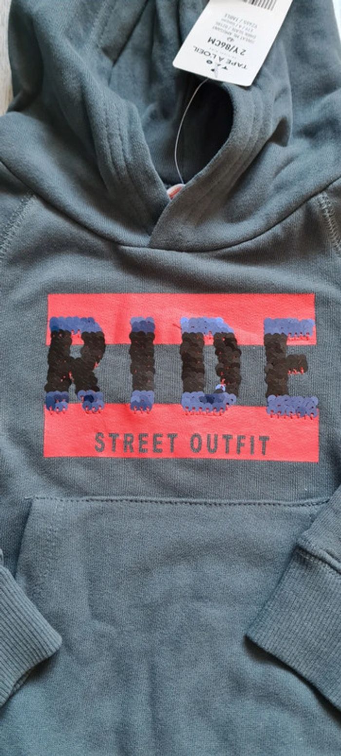 Sweat à capuche TAO 2 ans - photo numéro 5