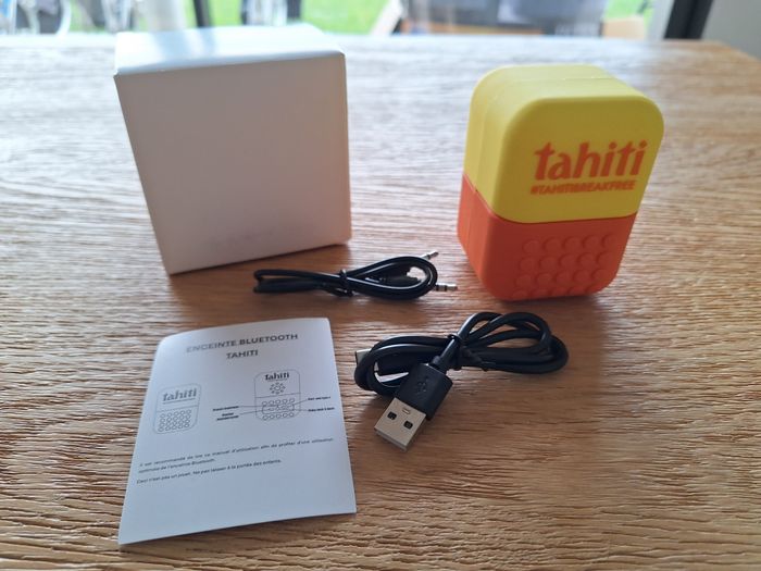 Enceinte bluetooth neuve collector Tahiti Douche