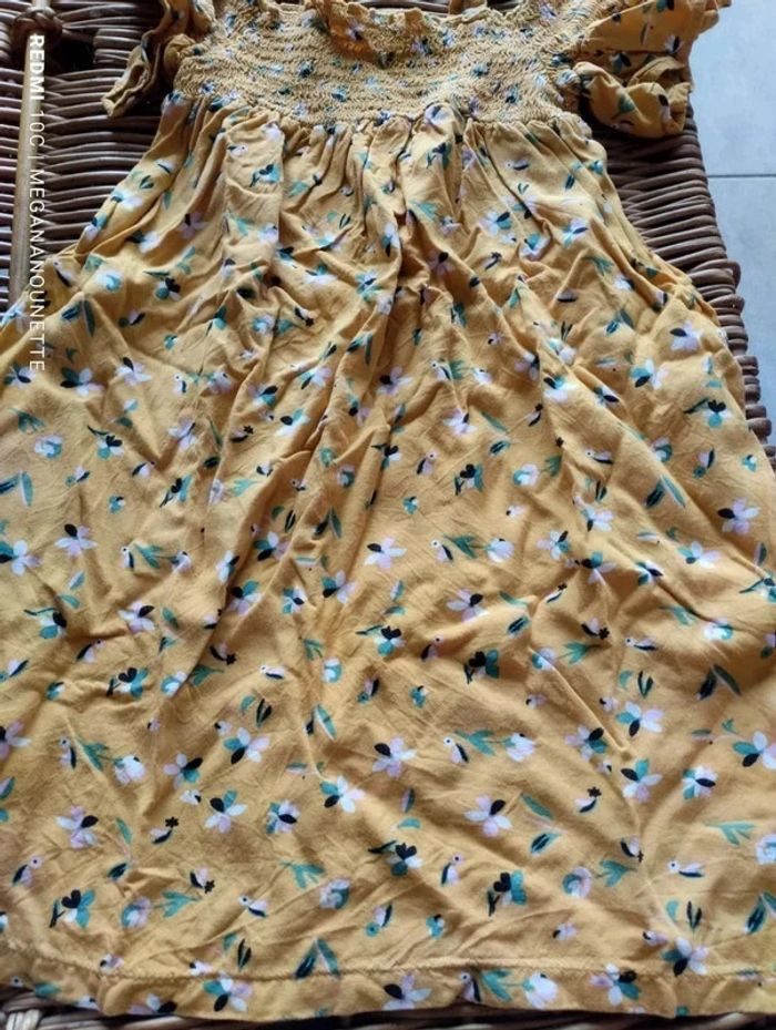 đŒ Robe Z GĂ©nĂ©ration â Fille 3 ans â Jaune fleurie estivale đ - photo numĂ©ro 2