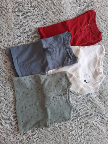 Lot maillot manches longues