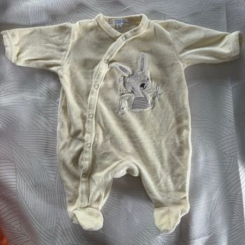 Lot de 2 pyjamas polaires Taille 1 mois 