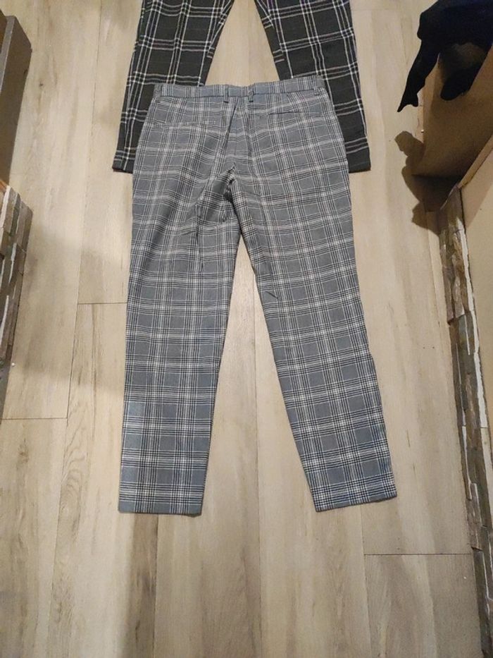 Lot de 2 Chino a carreaux - photo numéro 4