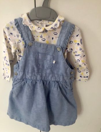 Ensemble robe jacadi et body sergent major