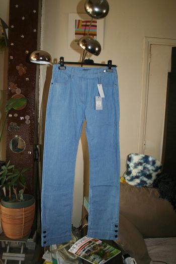 🌸Jean mid waist flare Taille 40 "Cop copine" 🌸