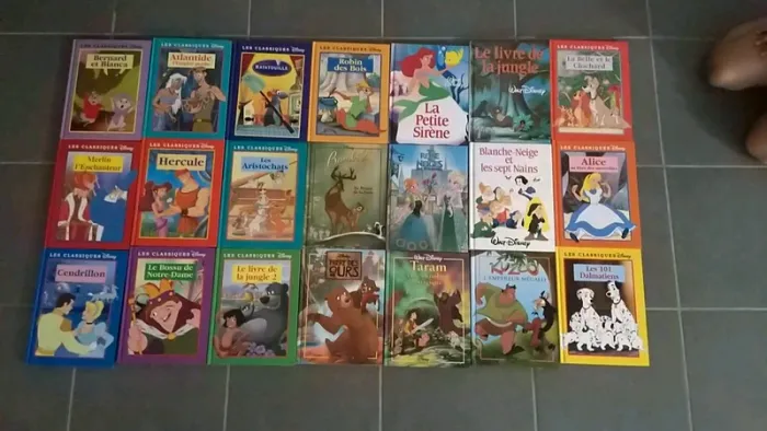 Lot de livres Disney