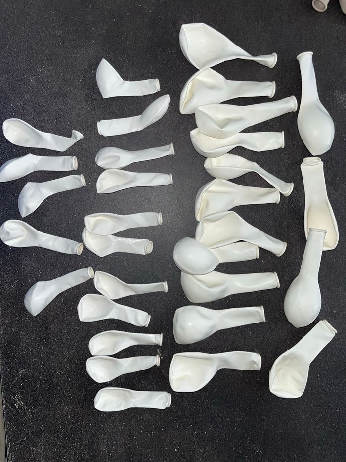 Lot 90 ballons avec arche en plastique - photo numéro 5