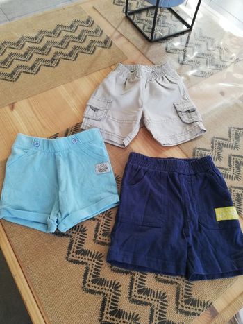 Lot de short