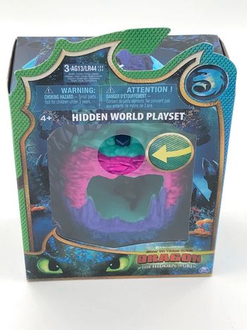Pack tanière Dragon Hidden World play set spin master neuf