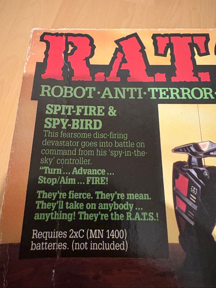 Jouet vintage R.A.T.S Tomy - photo numéro 6