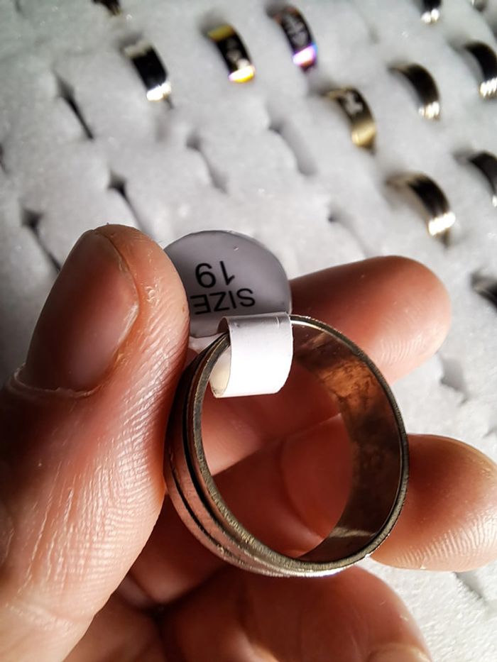 Bague acier inoxydable Granuleuse - photo numéro 2