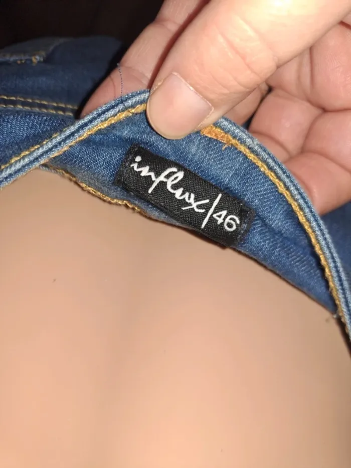 Short en jean 46 femme - photo numéro 5