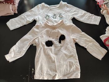 2 tee-shirt manches longues