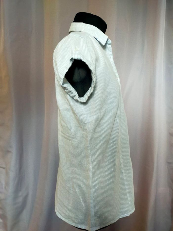 Chemise à manches courtes – Casual – T. 38 - photo numéro 3