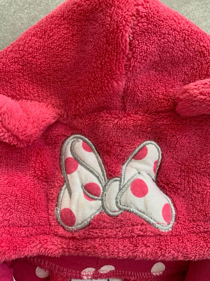 Peignoir chaud fuchsia Disney taille 2/3 ans - photo numéro 4