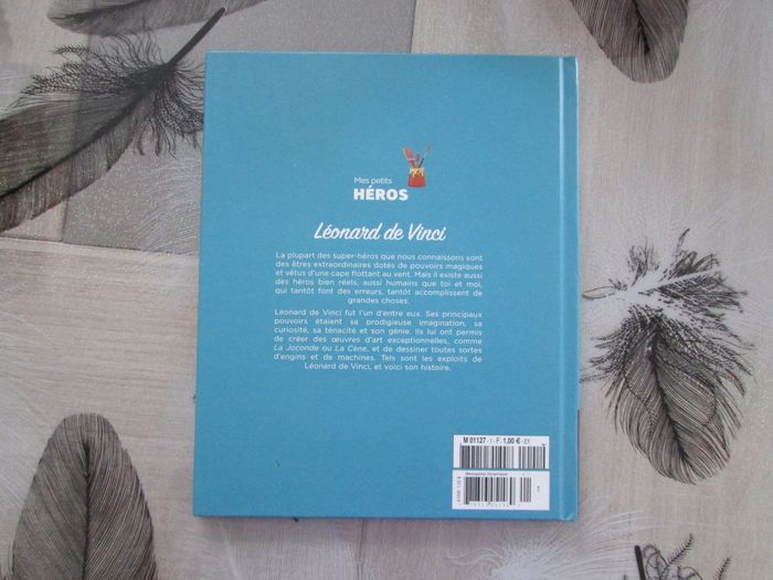Livre Mes petits héros Léonard de Vinci - photo numéro 3